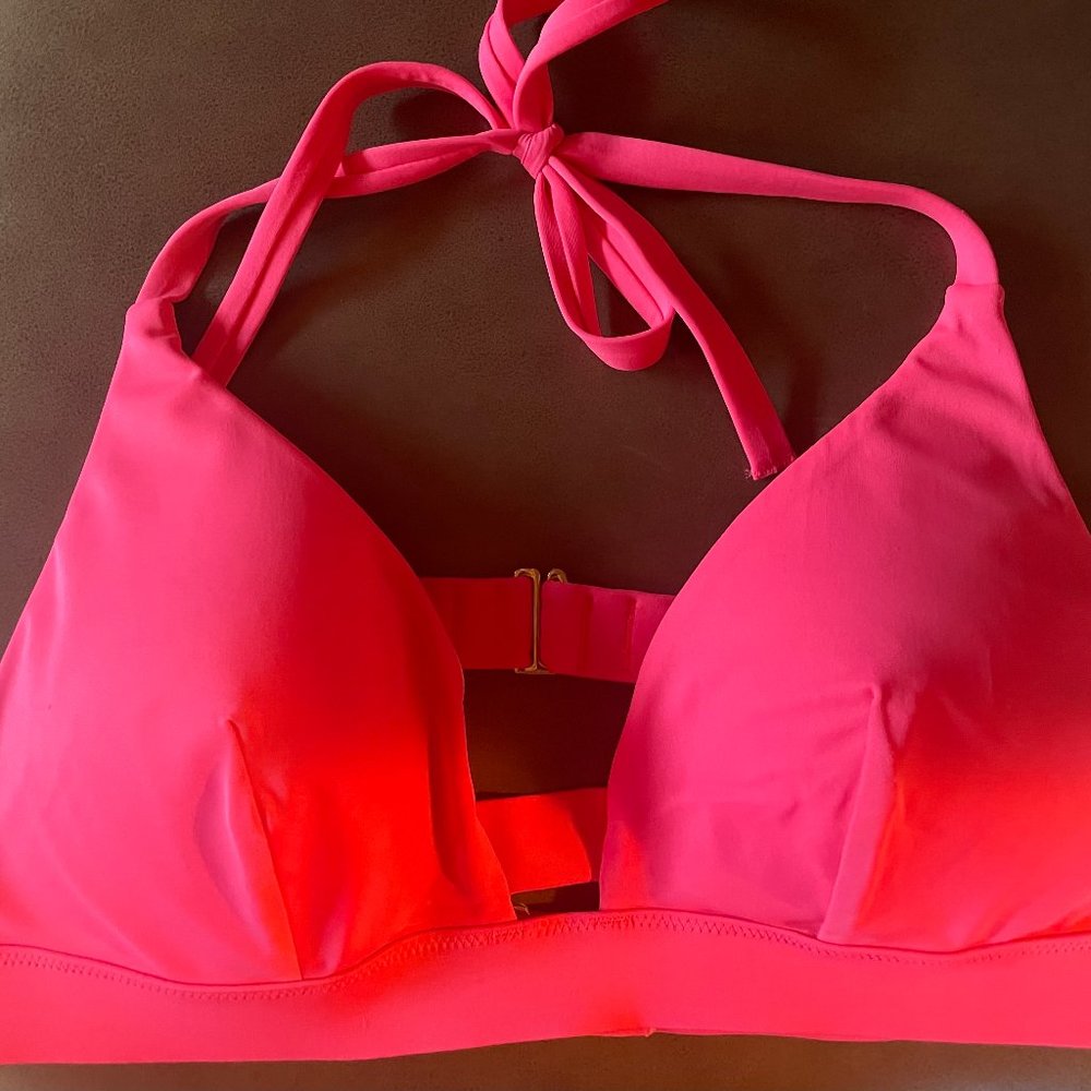 Victoria Secret pink halter bikini - large